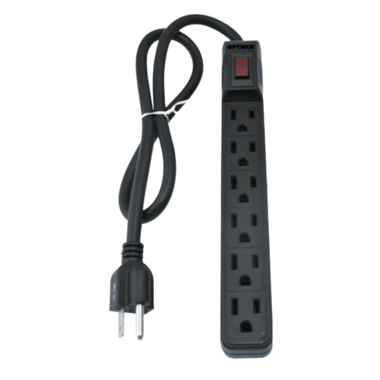 Supresor de Picos MULTINET Negro 6 Salidas Ref. 6TN