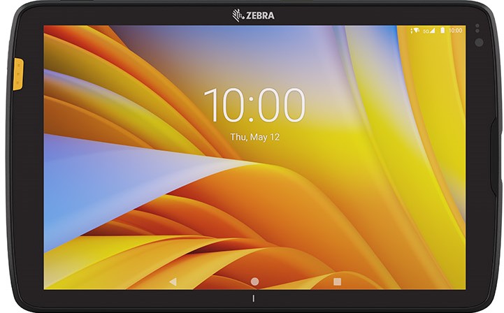 Tableta Robusta Zebra ET45 10.1" WUXGA | 5G + WiFi 6 + NFC + Escáner SE4710 | IP65 Android 4GB/64GB
